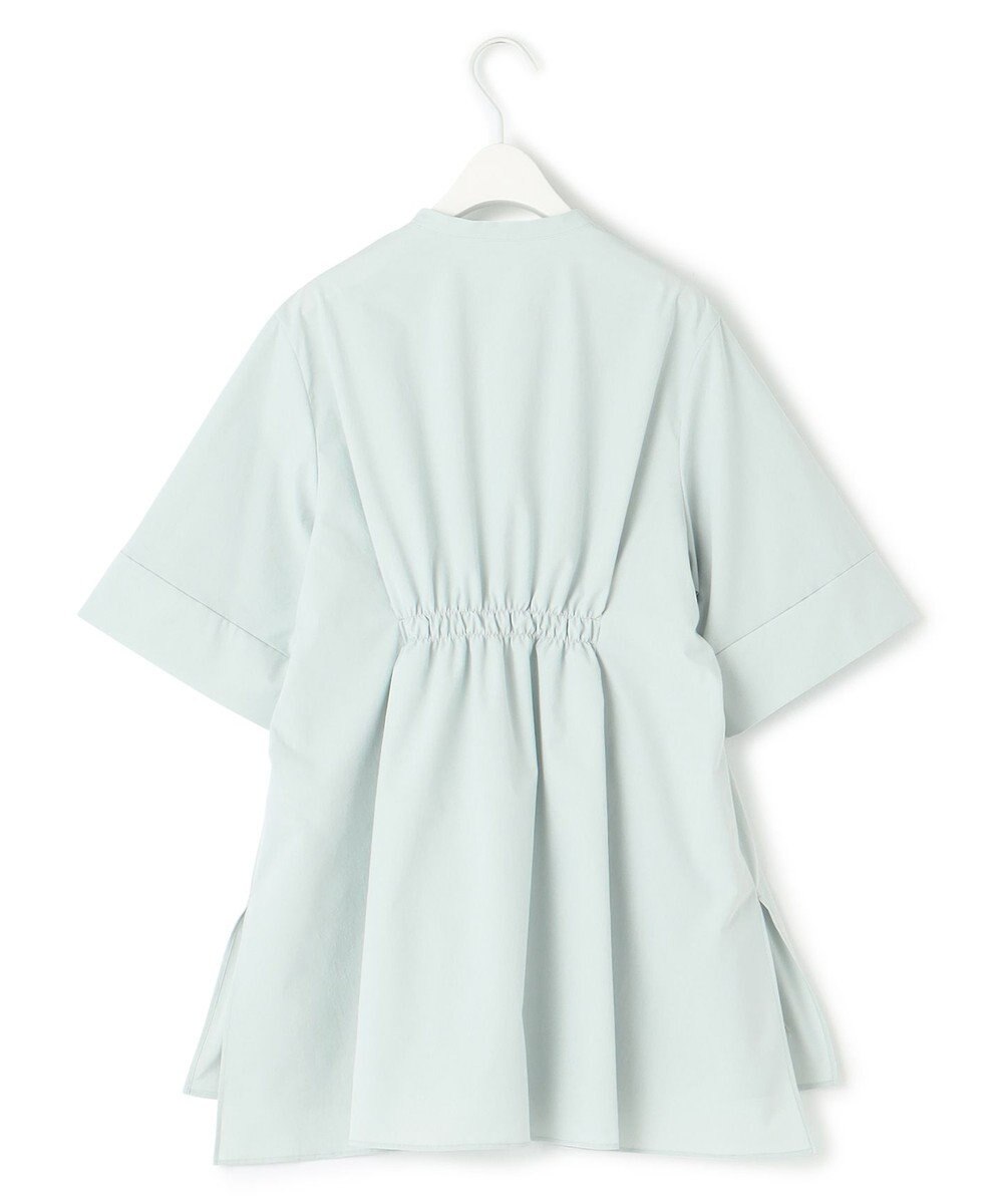 ICB 【洗える】ヴィンテージスパンブロード バンドカラーシャツ 