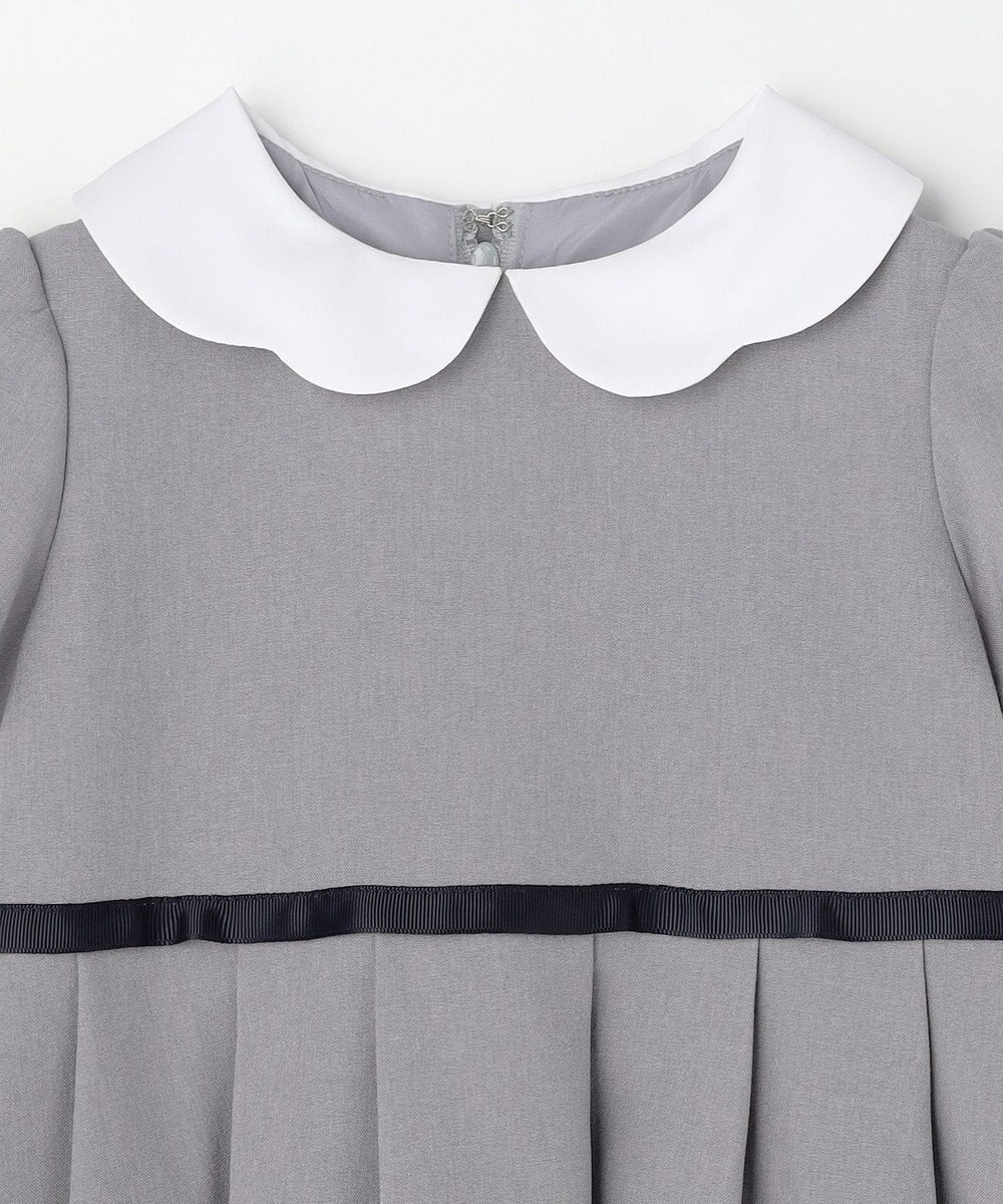 ANY KIDS 【2点セット】ノーカラー ボレロジャケット+襟付き ワンピース 