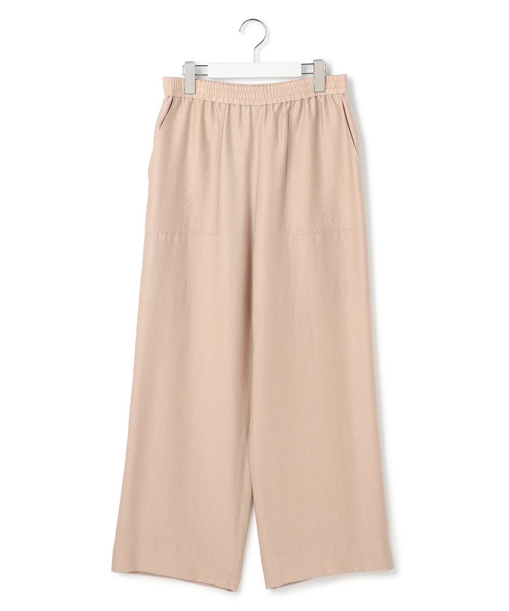 ICB L ワッシャーツイル ワイドストレートパンツ 
