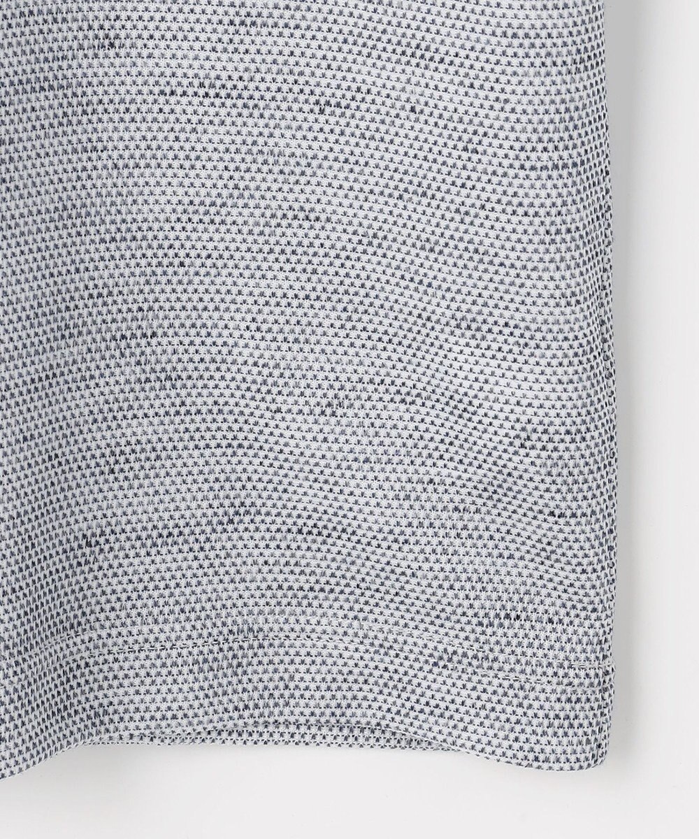 JOSEPH ABBOUD  【フランス産リネン×日本の技術・清涼感】ノルマンディリネントップジャージ ジップ ポロシャツ 