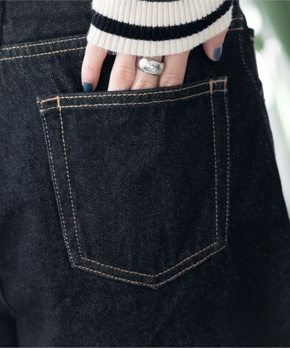 WEGO 台形デニムショートパンツ 