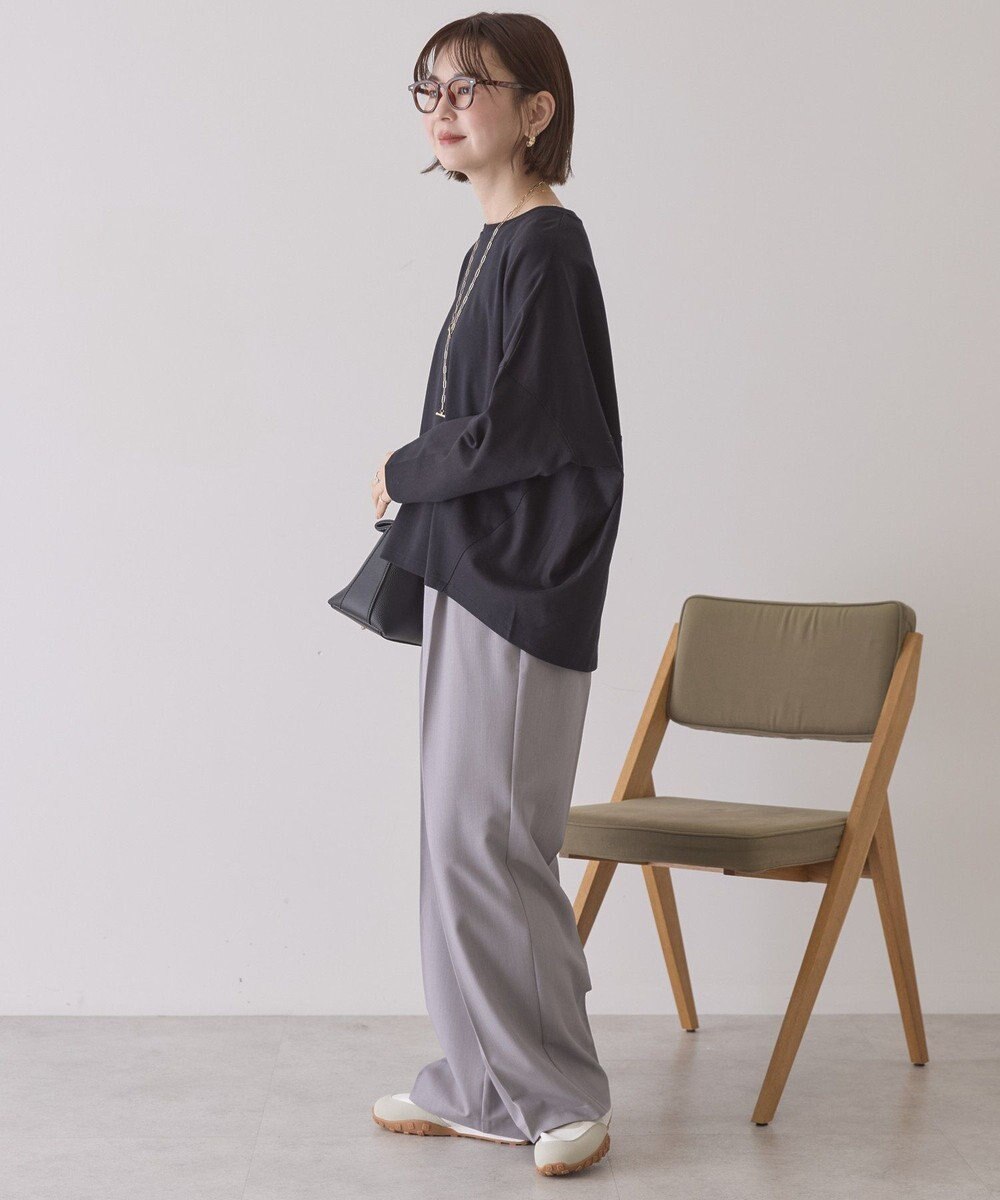 AMERICAN HOLIC 【先行予約】【UVカット】コクーンポンチプルオーバー 