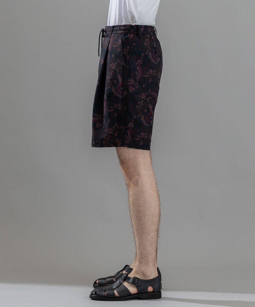 JOSEPH HOMME 新柄【洗える/ストレッチ/シワになりにくい】クールドッツストレッチ メキシカントプリント ショートパンツ/ BERMUDA 