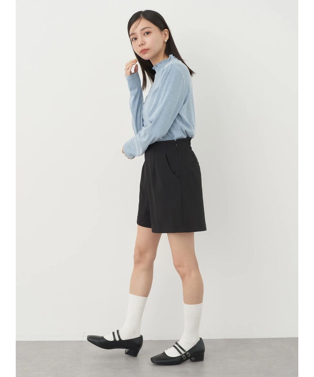 earth music&ecology ラメテレコハイネックプルオーバー 