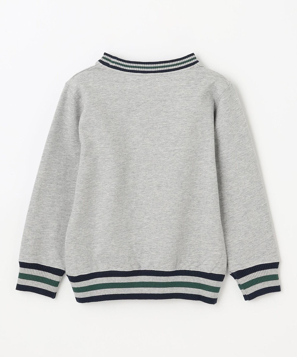 J.PRESS KIDS 【100-130cm】トリコリブコンビボーダー ミニ裏毛 トレーナー 