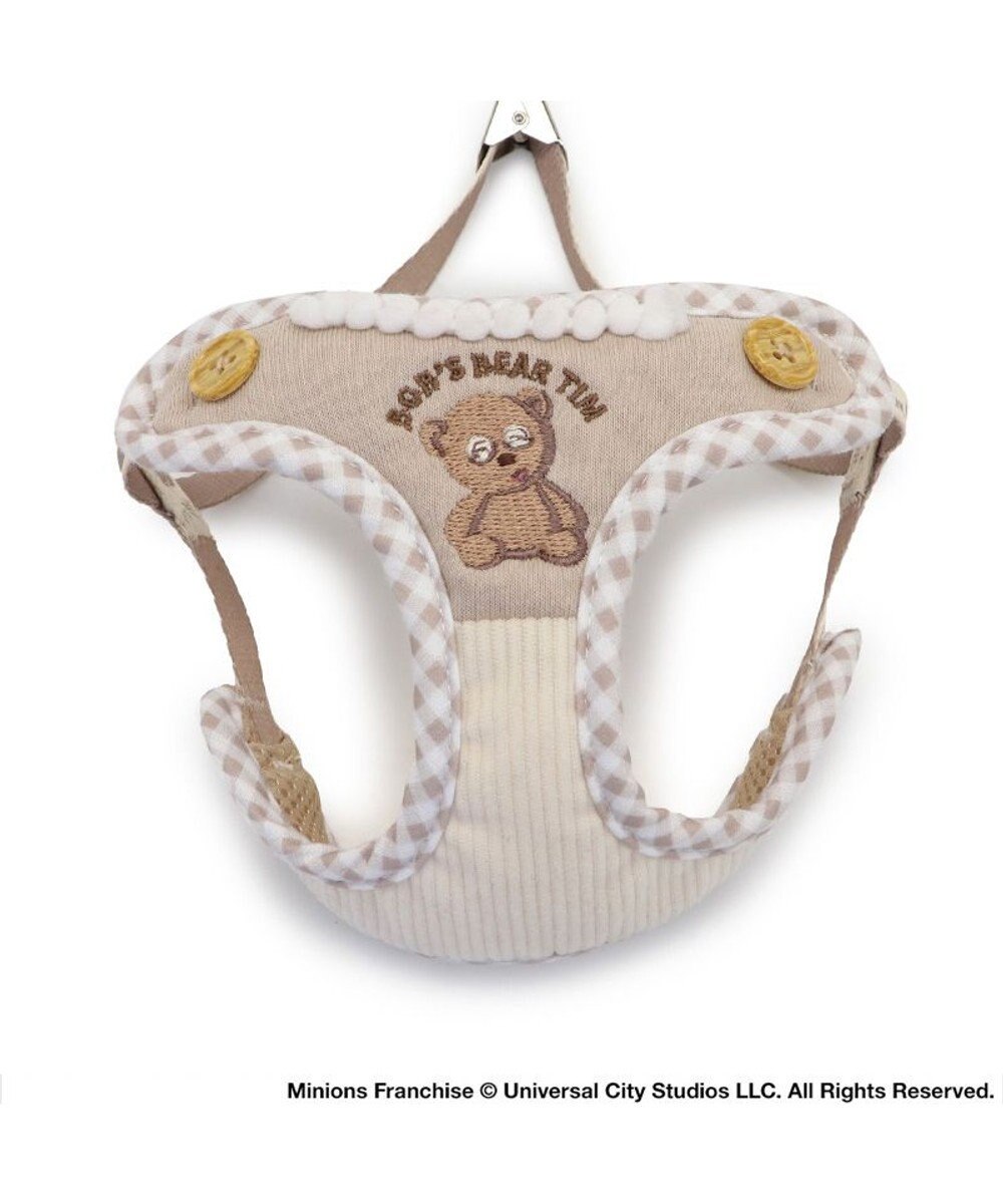 PET PARADISE ミニオン ティム リード付きハーネス  《チェック柄》  Ｓ 小型犬 