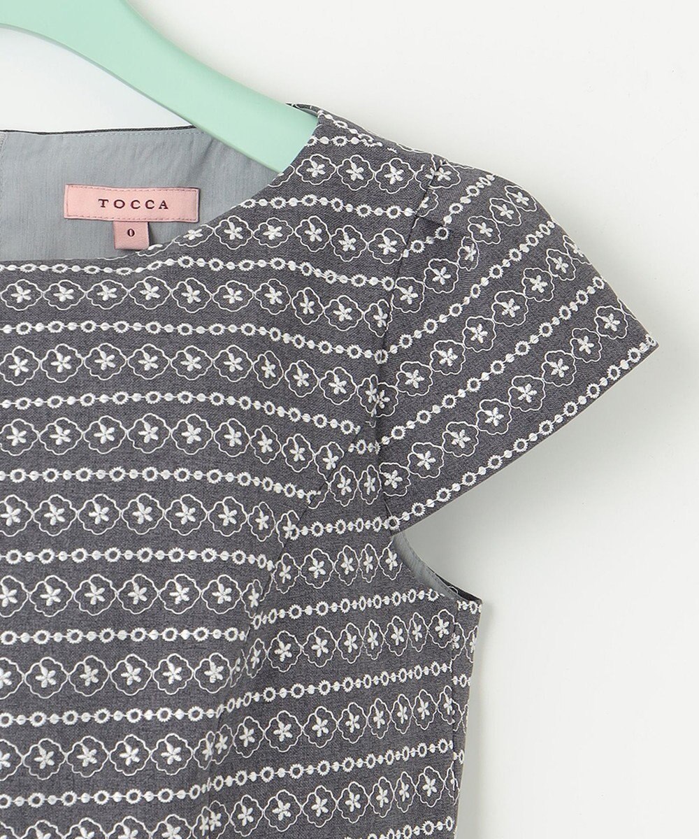 TOCCA 【洗える！】ICON BORDER ドレス 