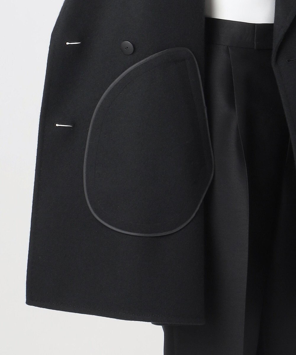 23区 L 【エステータ】ショートビーバー ウールコート 