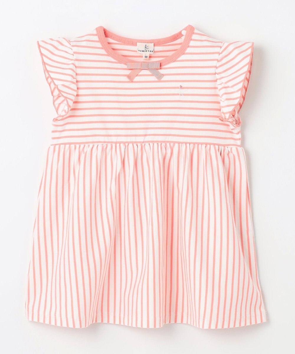 組曲 KIDS 【80-100㎝】マリンボーダー チュニック 