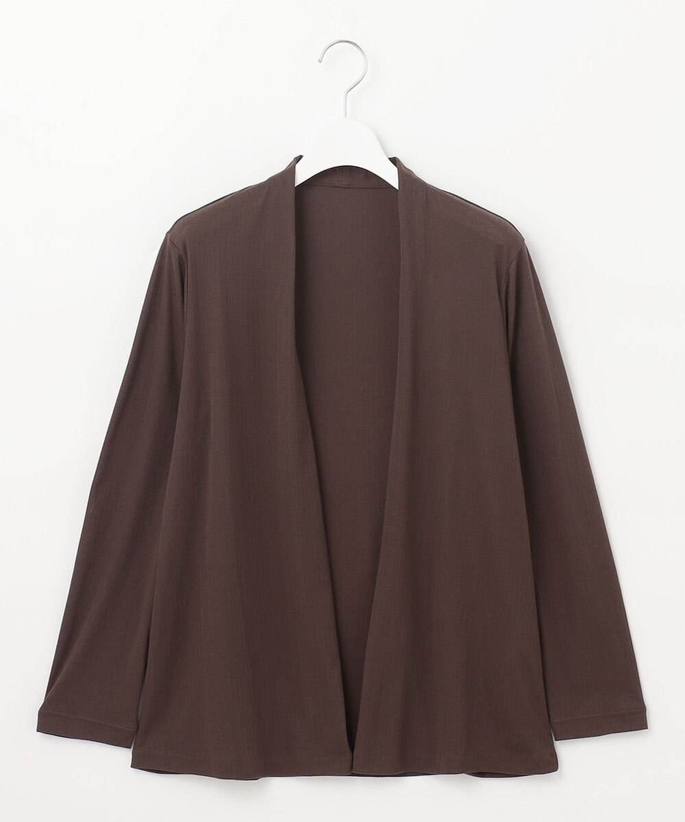 自由区 【好評につき新色追加・接触冷感・UVカット・洗える・XSサイズあり】ハンディカーディガン ミドル丈 