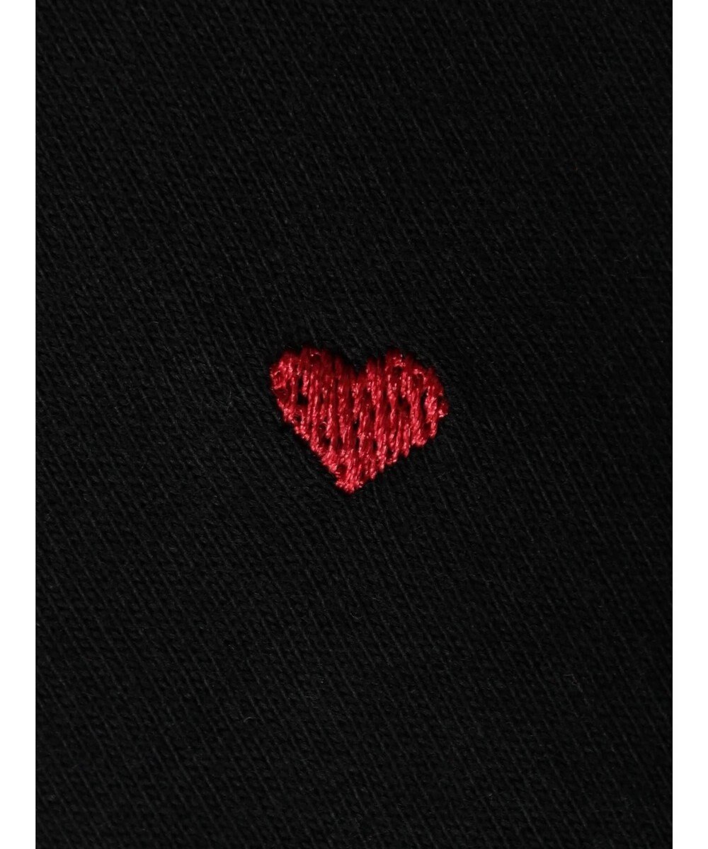 Green Parks ・Ｄｏｕｂｌｅ　Ｆｌａｇｓ　ハート刺繍Ｔシャツ 