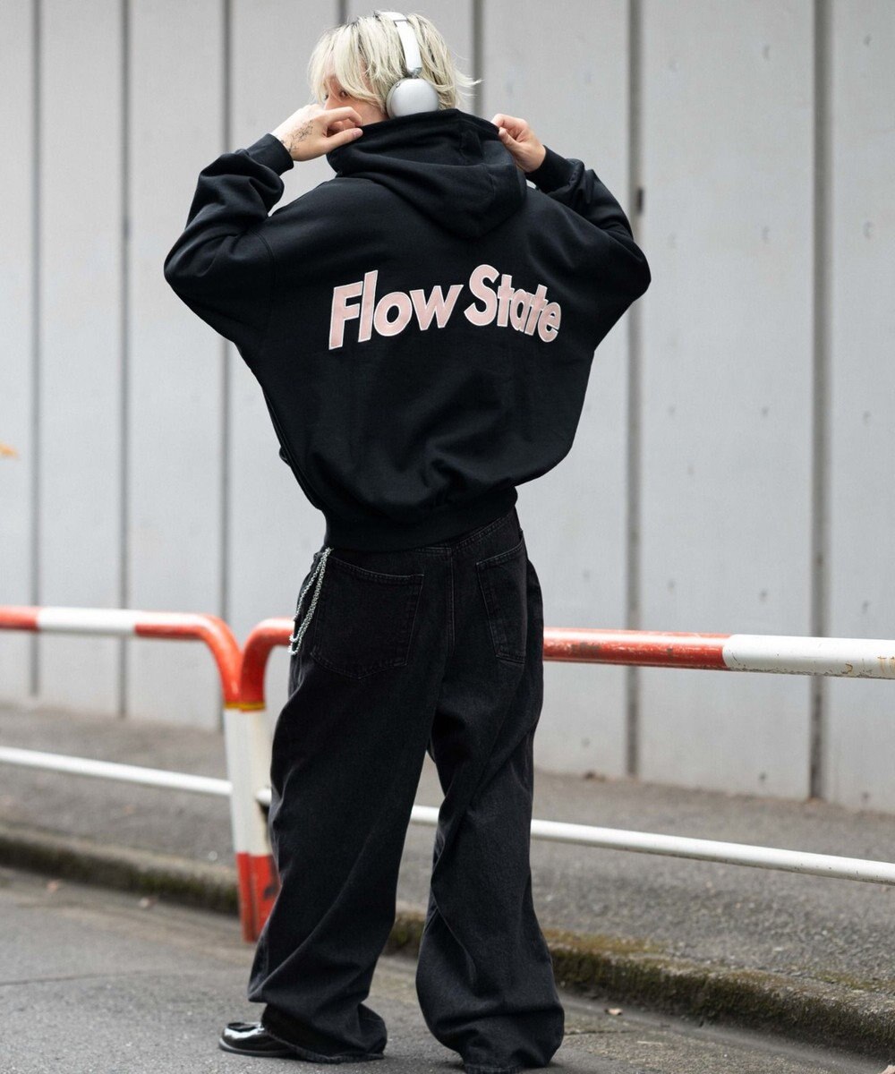 WEGO 【ユニセックス着用ITEM/裏起毛】バルーンクロップドグラフィックプルパーカー 