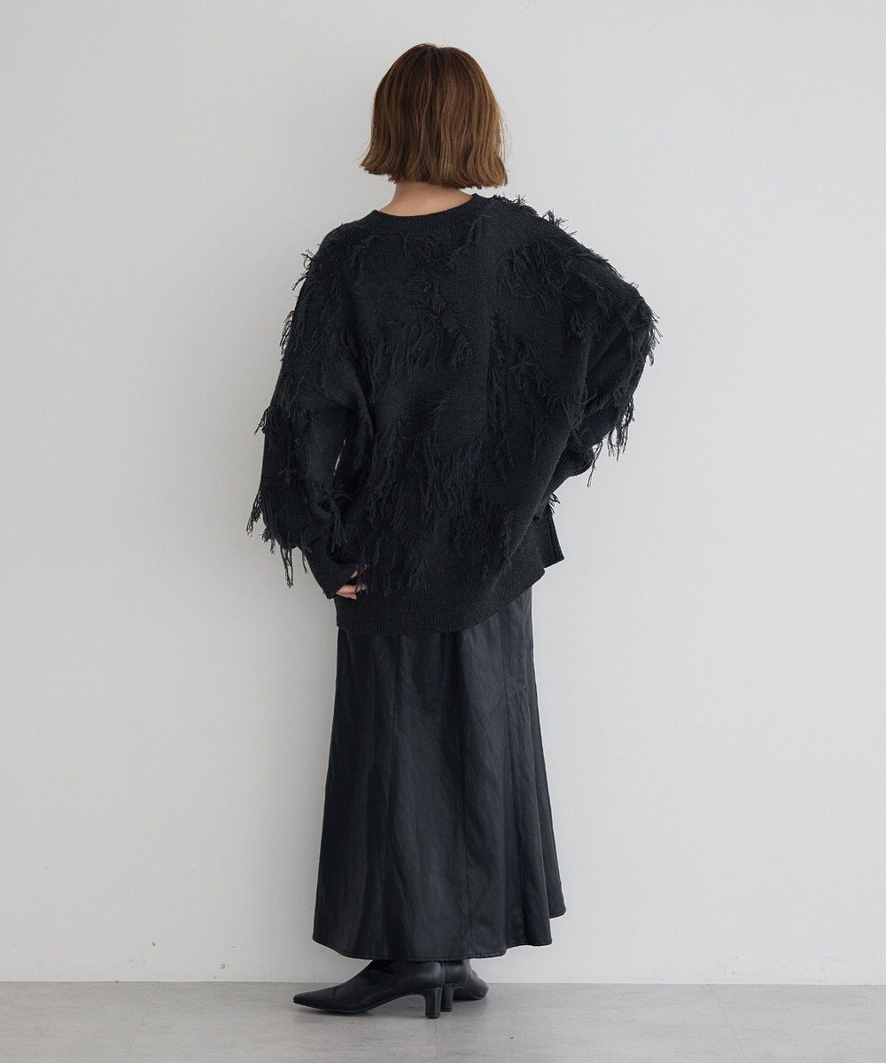 YECCA VECCA レザーライクマーメイドスカート 