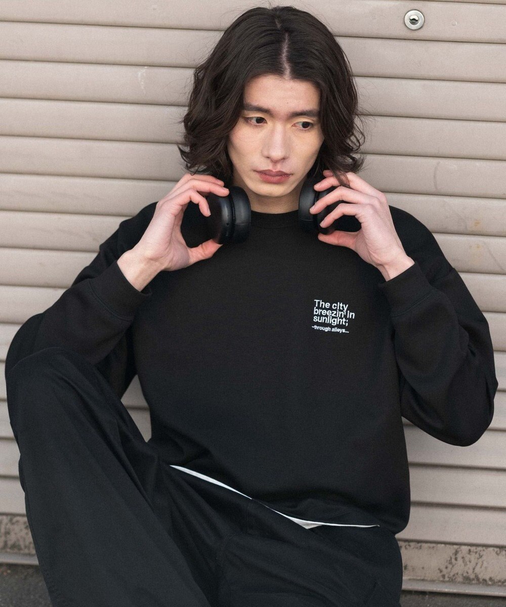 WEGO 【ユニセックス着用ITEM/MLサイズ展開】ガールプリントT（LS） 