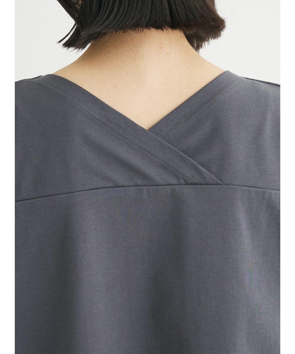 Green Parks 冷っとすずやか　バックカシュクールチュニック 