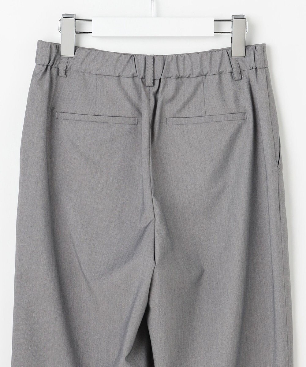 J.PRESS LADIES L SOFTシャンブレー テーパード パンツ 