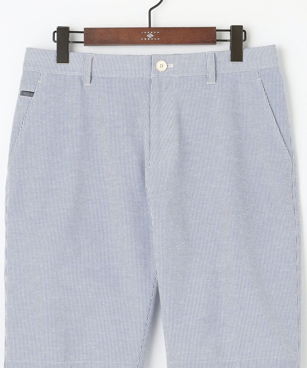 JOSEPH ABBOUD 【ウエストも伸びる！/2WAYストレッチ/清涼】クールサッカー ショーツ 