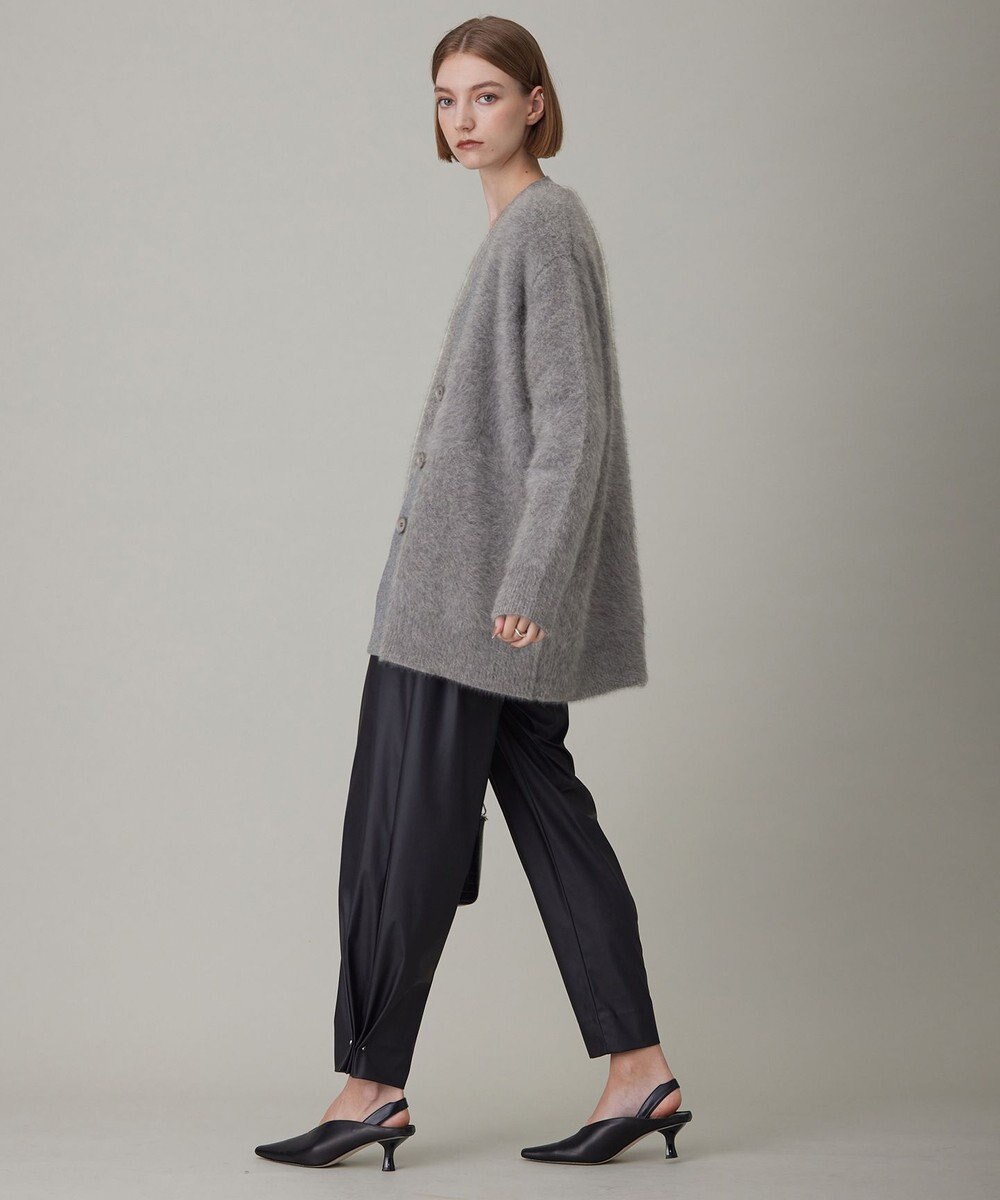 ICB フォックスカシミヤ カーディガン 