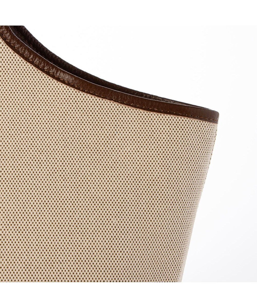 UNBILLION VERYコラボ ペルケ perche / キャンバス×牛革コンビトートバッグ 