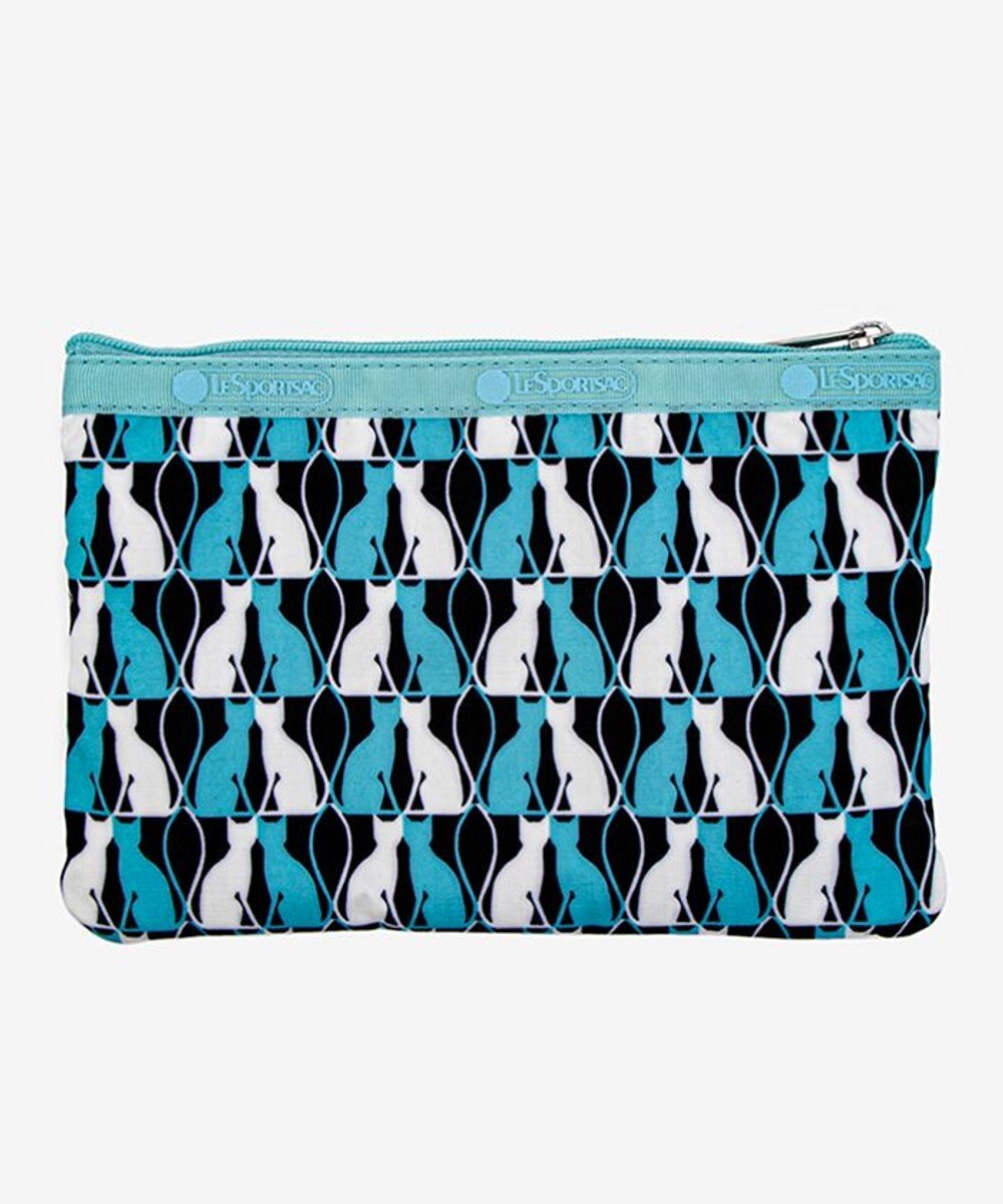 LeSportsac 3ZIP COSMETIC/ミラーリングキャッツ 