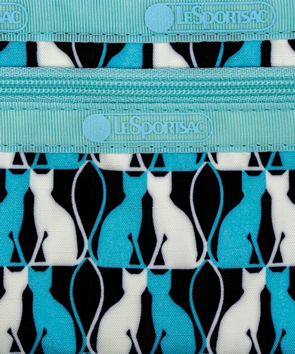 LeSportsac 3ZIP COSMETIC/ミラーリングキャッツ 
