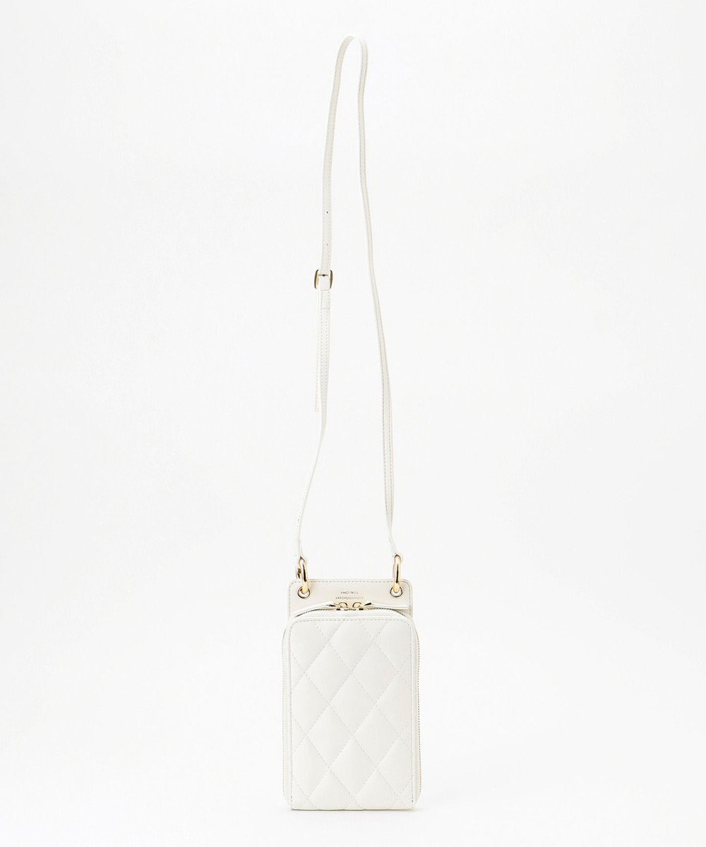 23区 【新色追加】キルティング スマホ ポシェット 