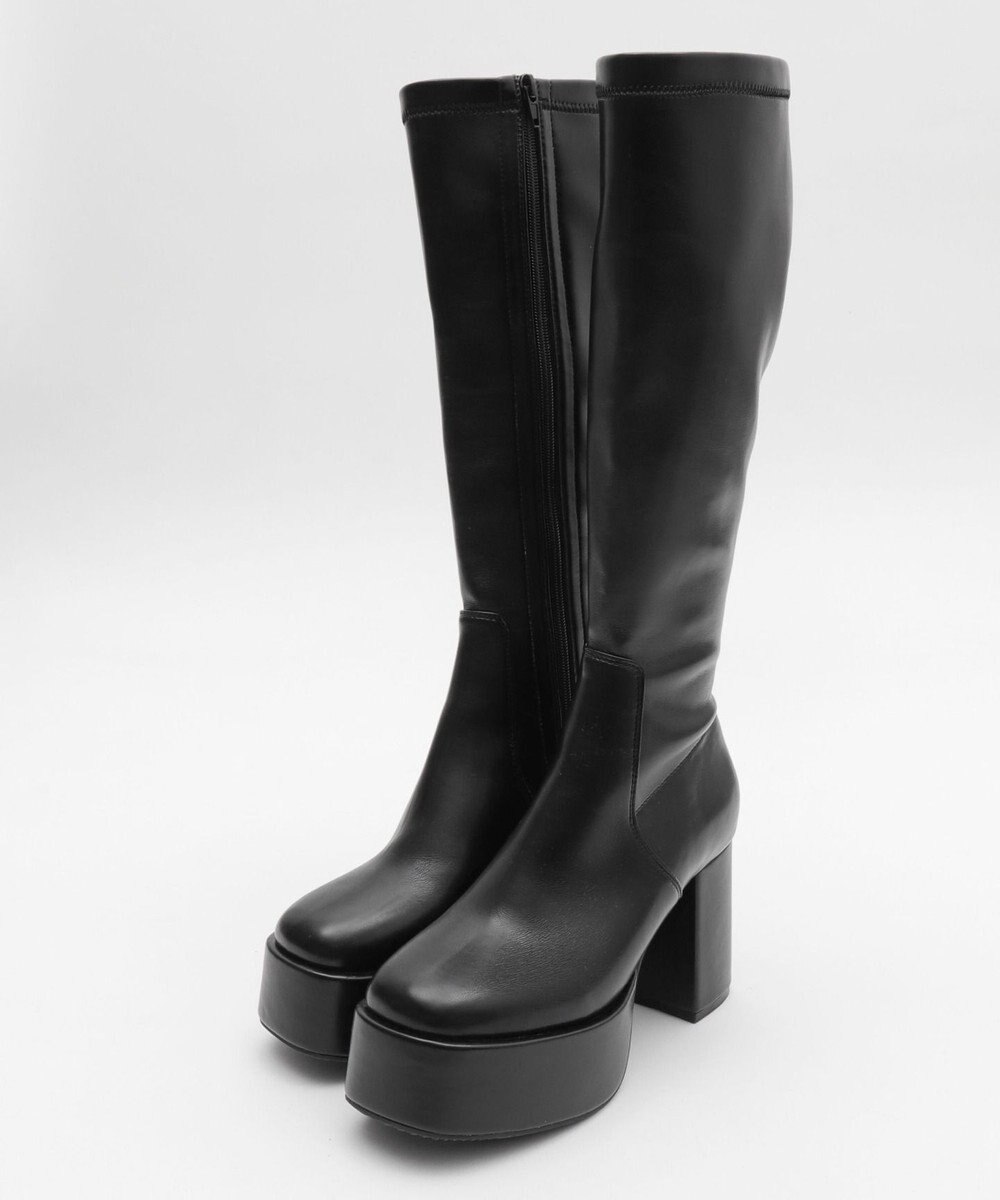 WEGO ストレッチヒールロングブーツ 
