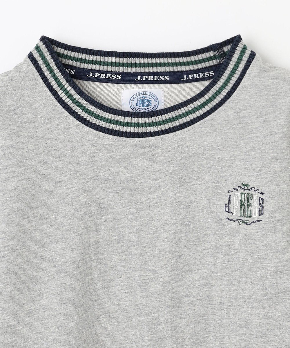 J.PRESS KIDS 【100-130cm】トリコリブコンビボーダー ミニ裏毛 トレーナー 