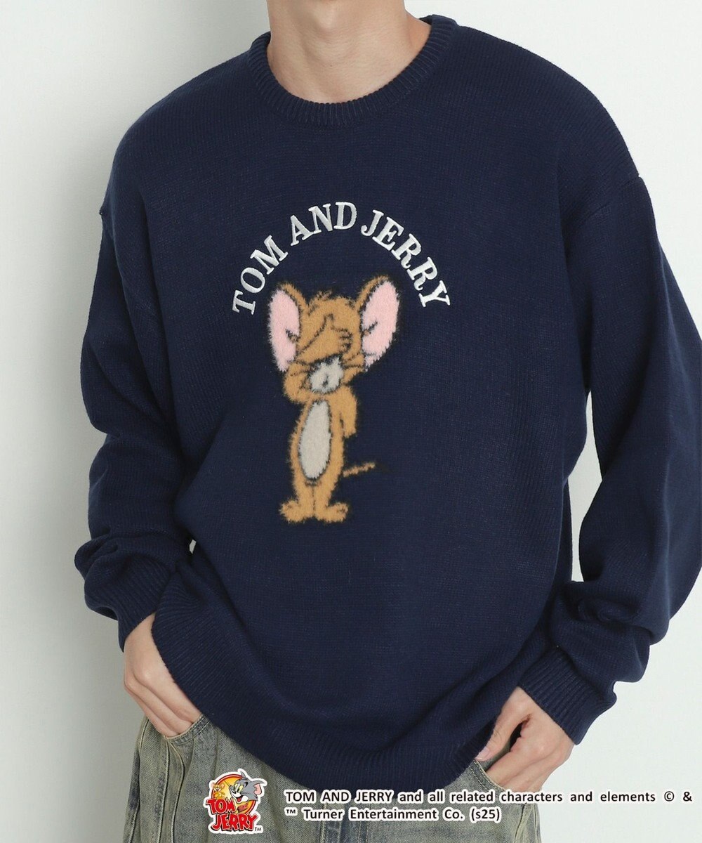 WEGO JERRY　シャギージャガードニット 