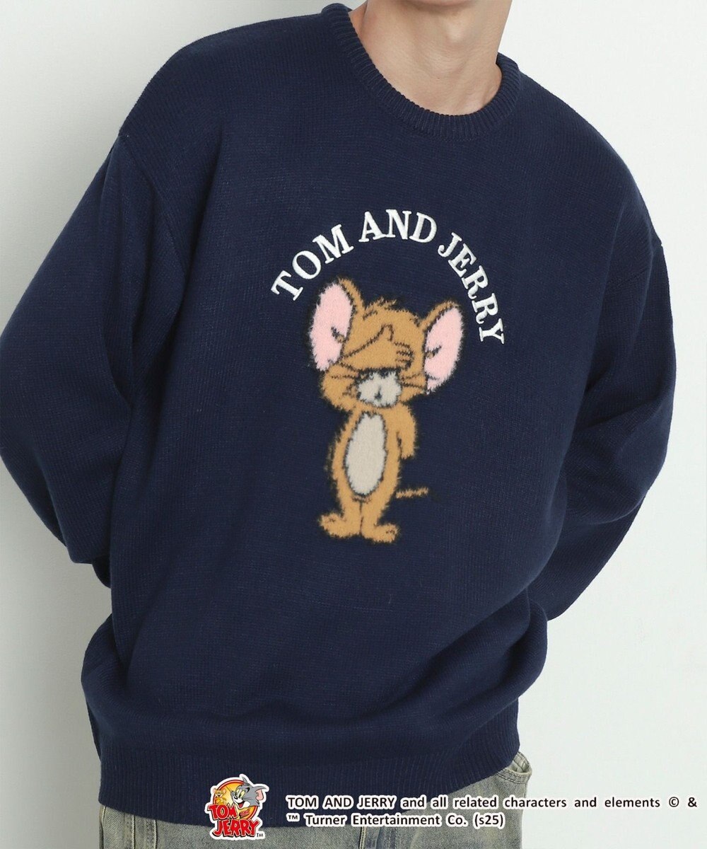 WEGO JERRY　シャギージャガードニット 