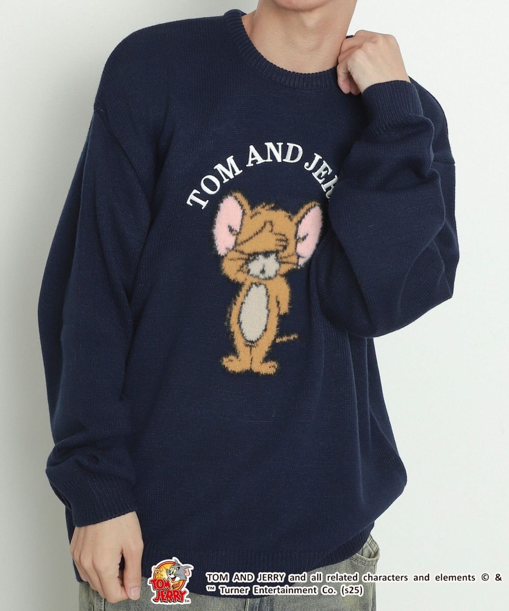 WEGO JERRY　シャギージャガードニット 