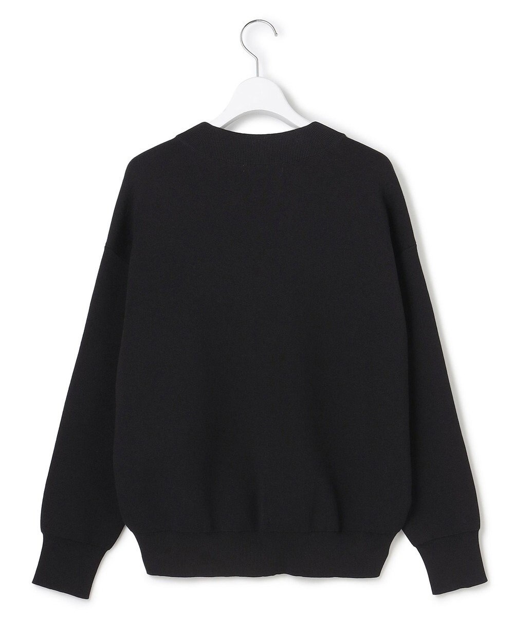 ICB 【先行予約】 コットンポリエステルスムース Vネックニット 