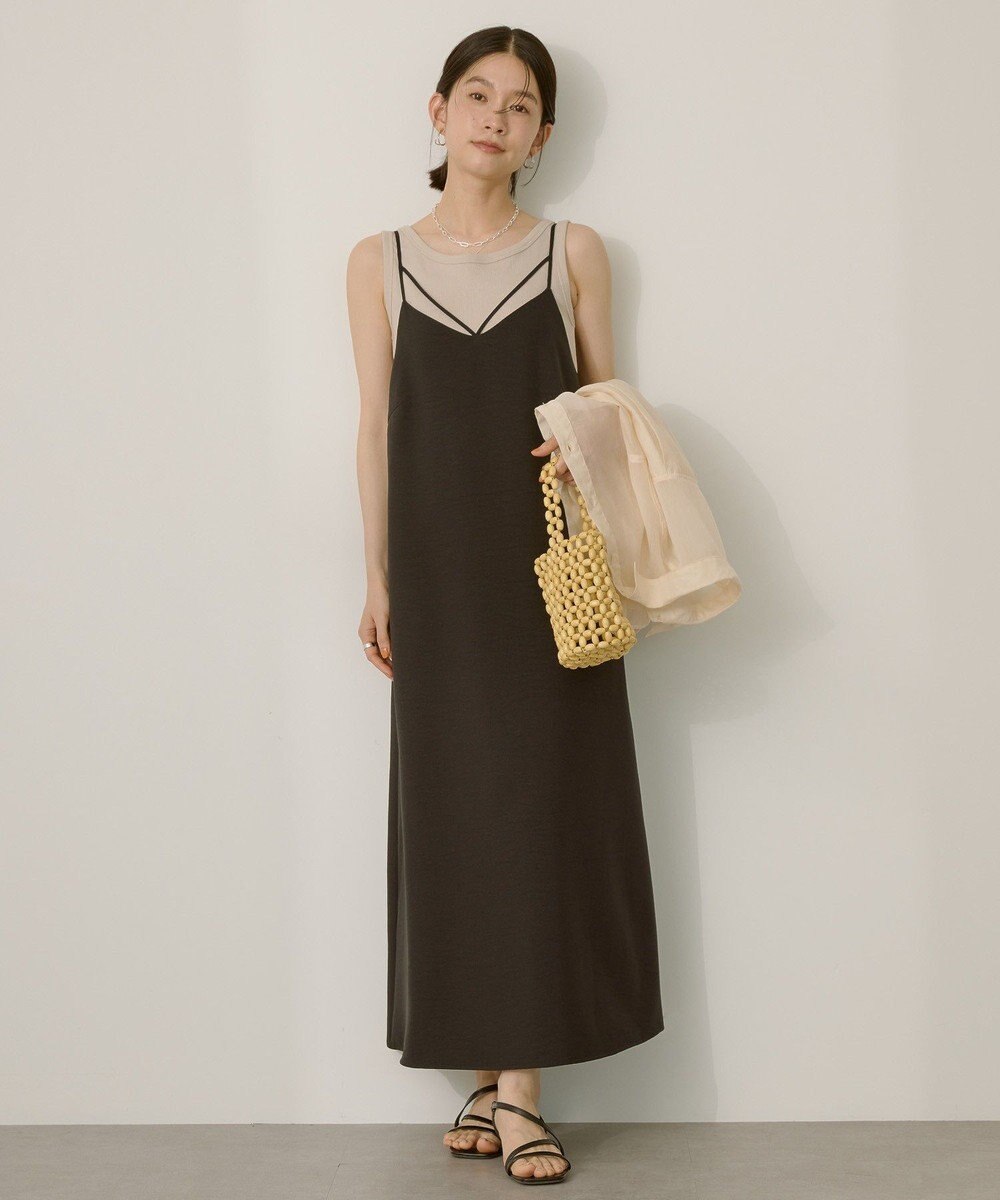 AMERICAN HOLIC ダブルストラップキャミワンピース【WEB限定カラー有り】 
