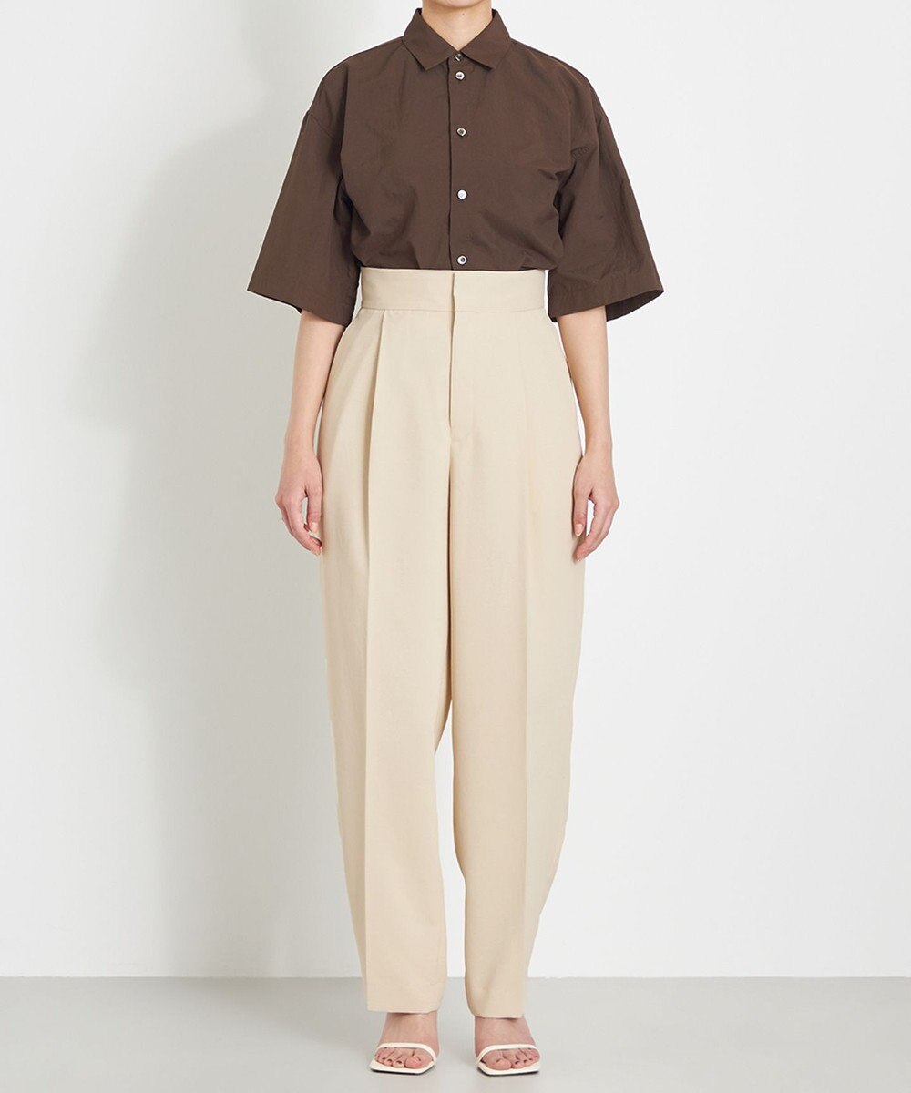 NAVE 【ReNAVE　撥水機能・UVカット・透湿・接触冷感・洗える】ナイロンタスランシャツ 