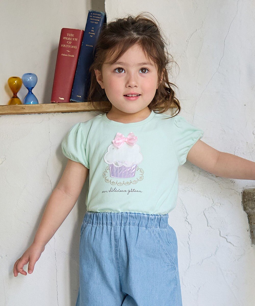 ANY KIDS しゃらしゃらモチーフ Tシャツ 