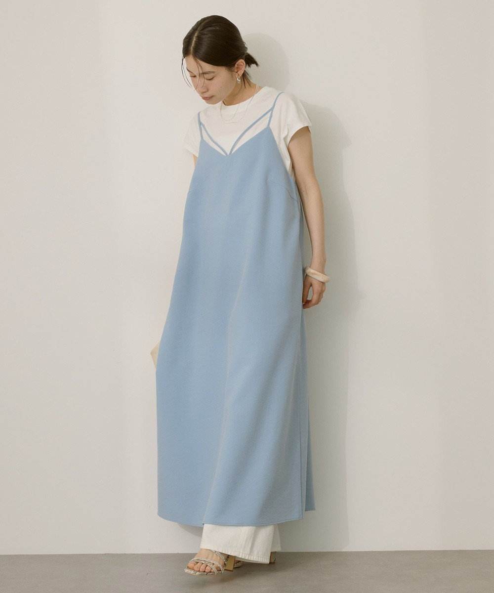 AMERICAN HOLIC ダブルストラップキャミワンピース【WEB限定カラー有り】 