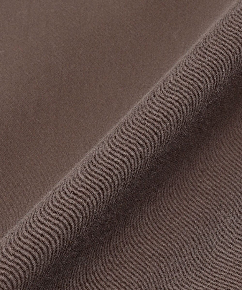 自由区 L ブラッシュドコットンサテンナロー スカート 