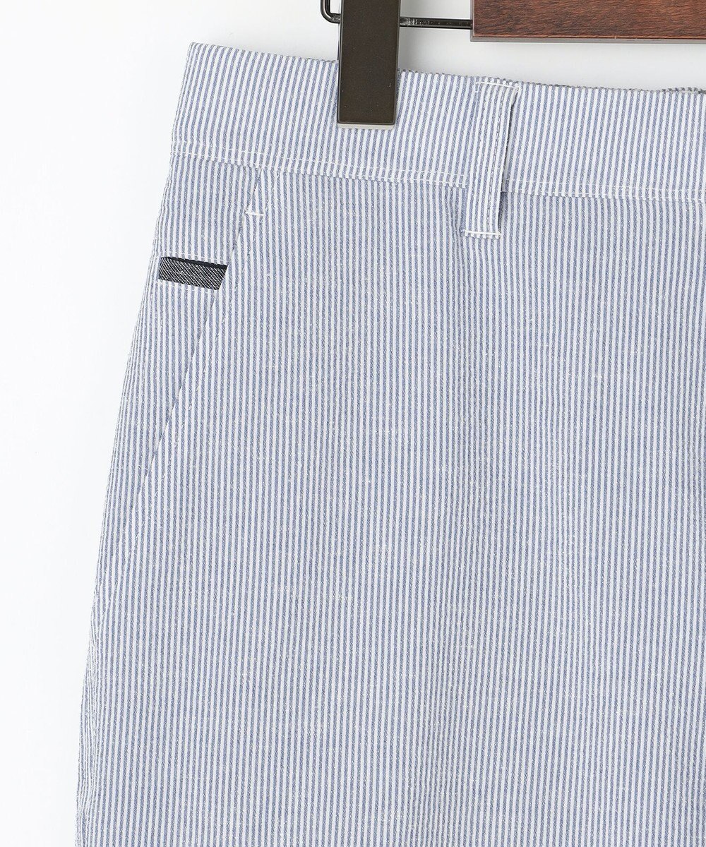 JOSEPH ABBOUD 【ウエストも伸びる！/2WAYストレッチ/清涼】クールサッカー ショーツ 