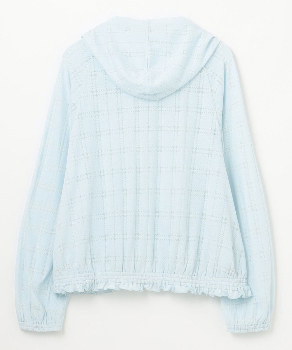 組曲 KIDS 【150-160㎝】【UVケア】オパールチェック パーカー 