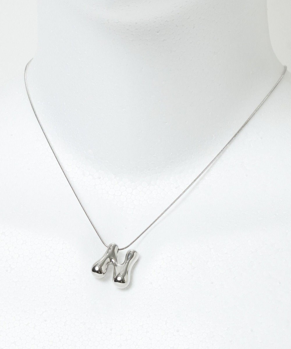 WEGO Lぷっくりイニシャルネックレス 