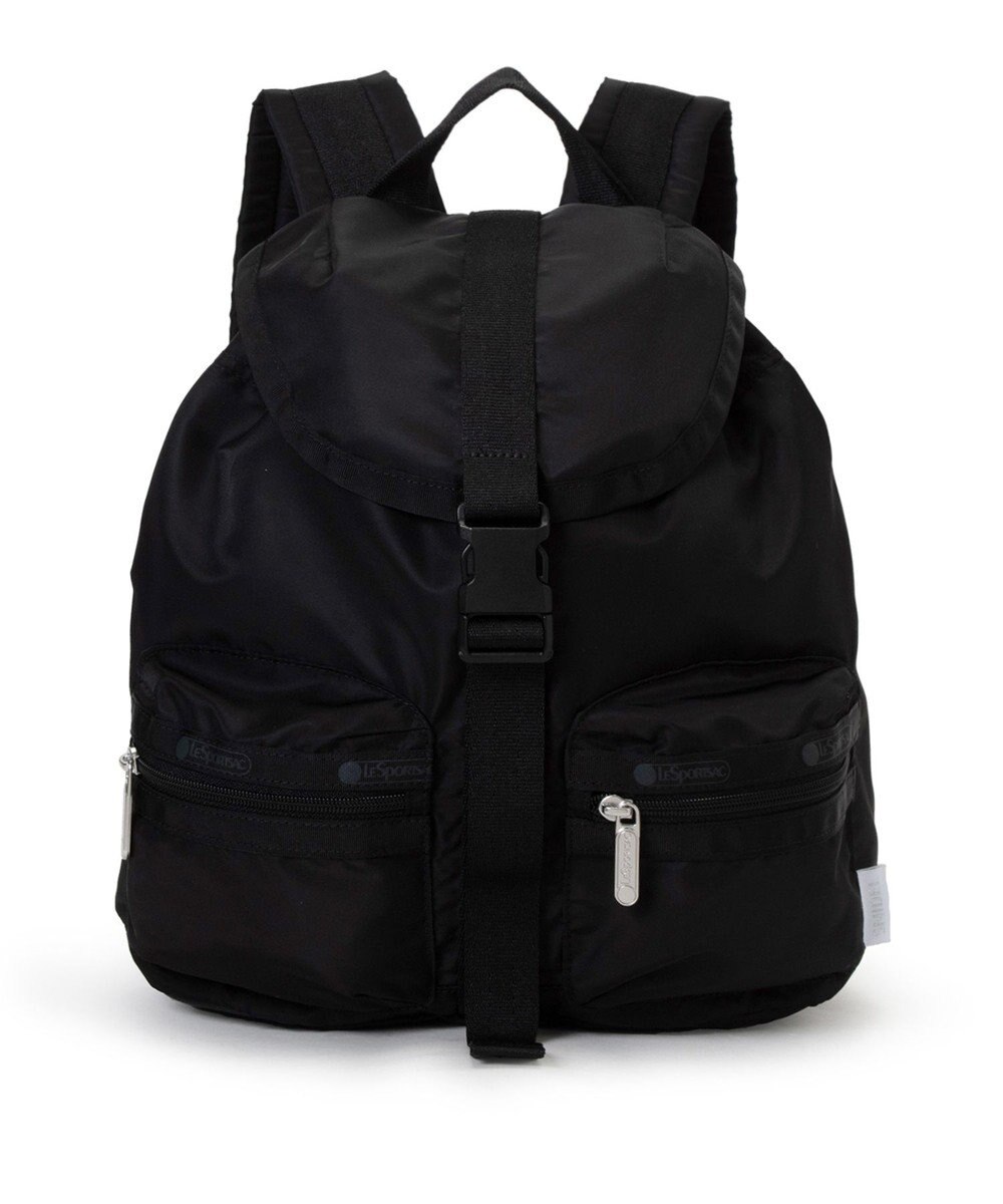 LeSportsac SMALL VOYAGER MH/ブラックサテンスナイデル 