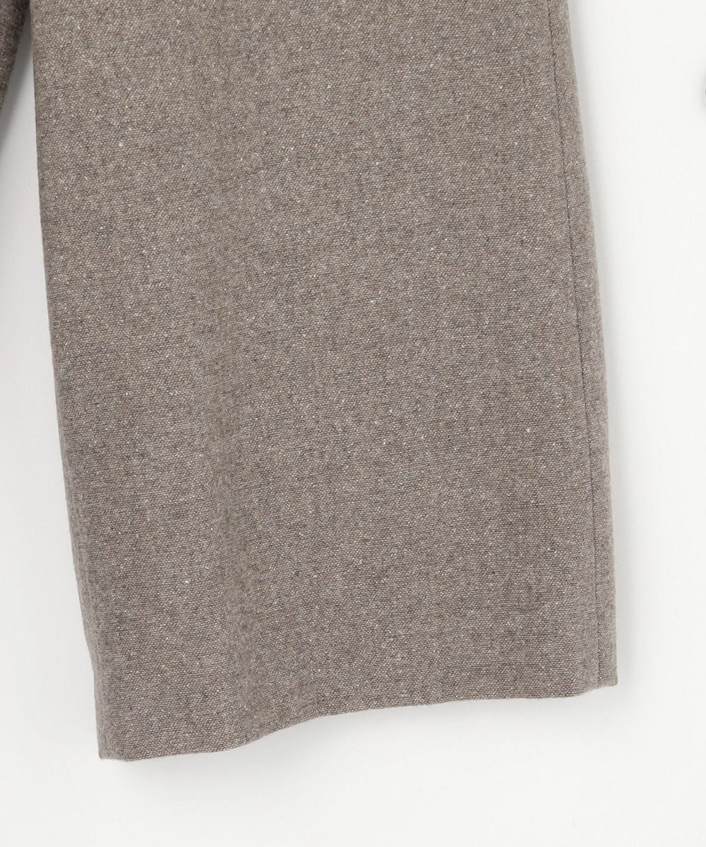 J.PRESS LADIES シルクネップツイード クロップド パンツ 