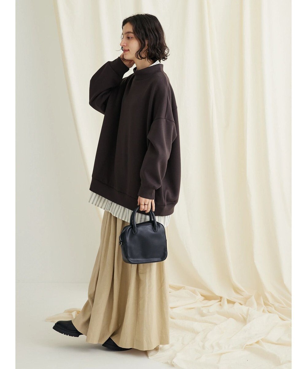 CRAFT STANDARD BOUTIQUE ポンチモックネックビッグプルオーバー 