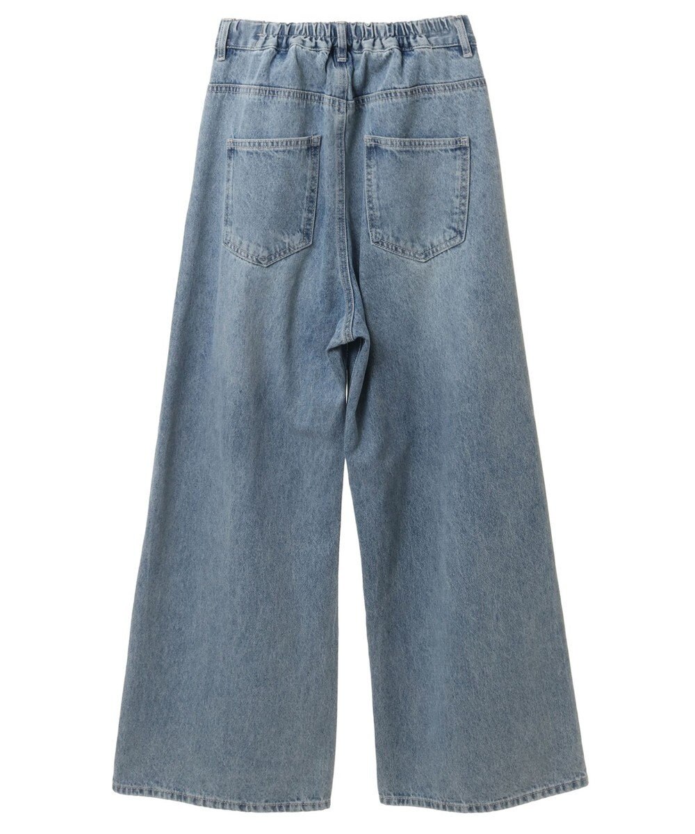 earth music&ecology タックホックデニムパンツ 