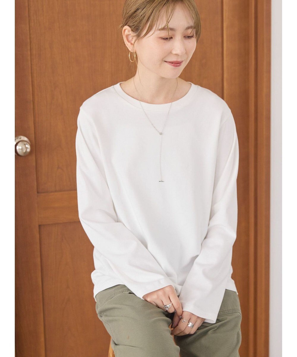 AMERICAN HOLIC クルーネックカットプルオーバー 