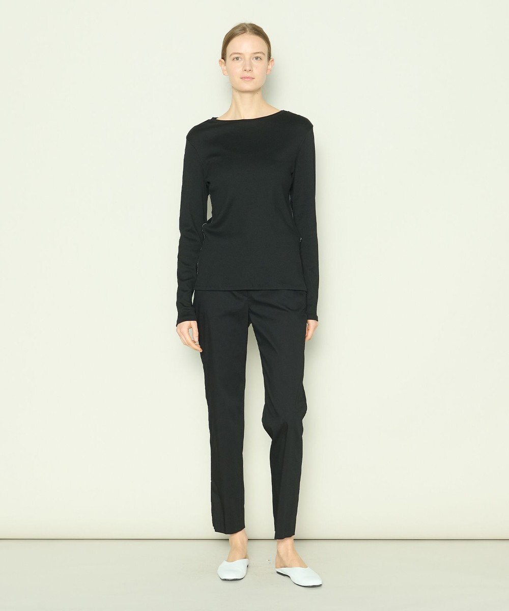 JOSEPH 【洗える】クリーミーリブ　ロングスリーブトップス 