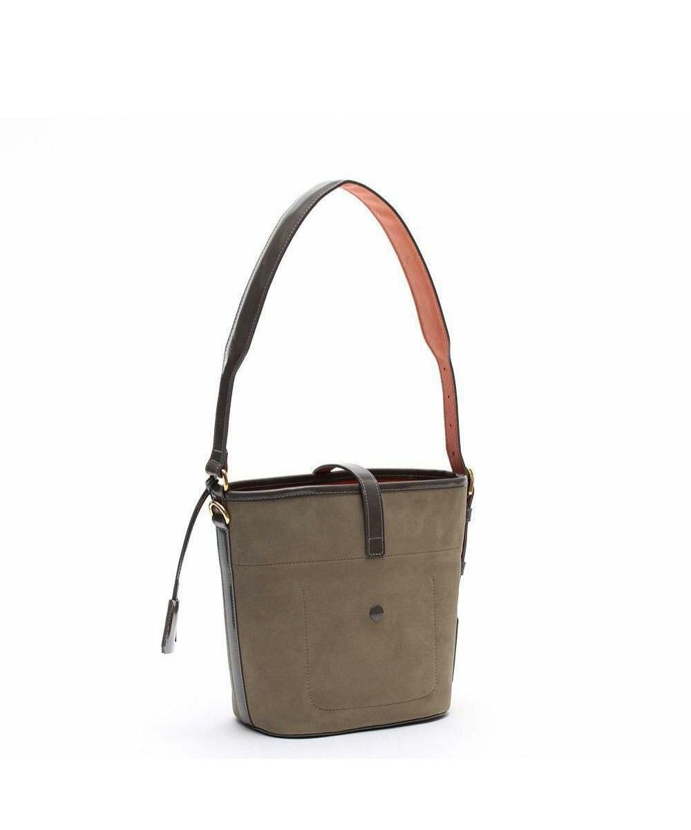 A.D.M.J. 【ファブリック】スエードプラス/バケットトートS 