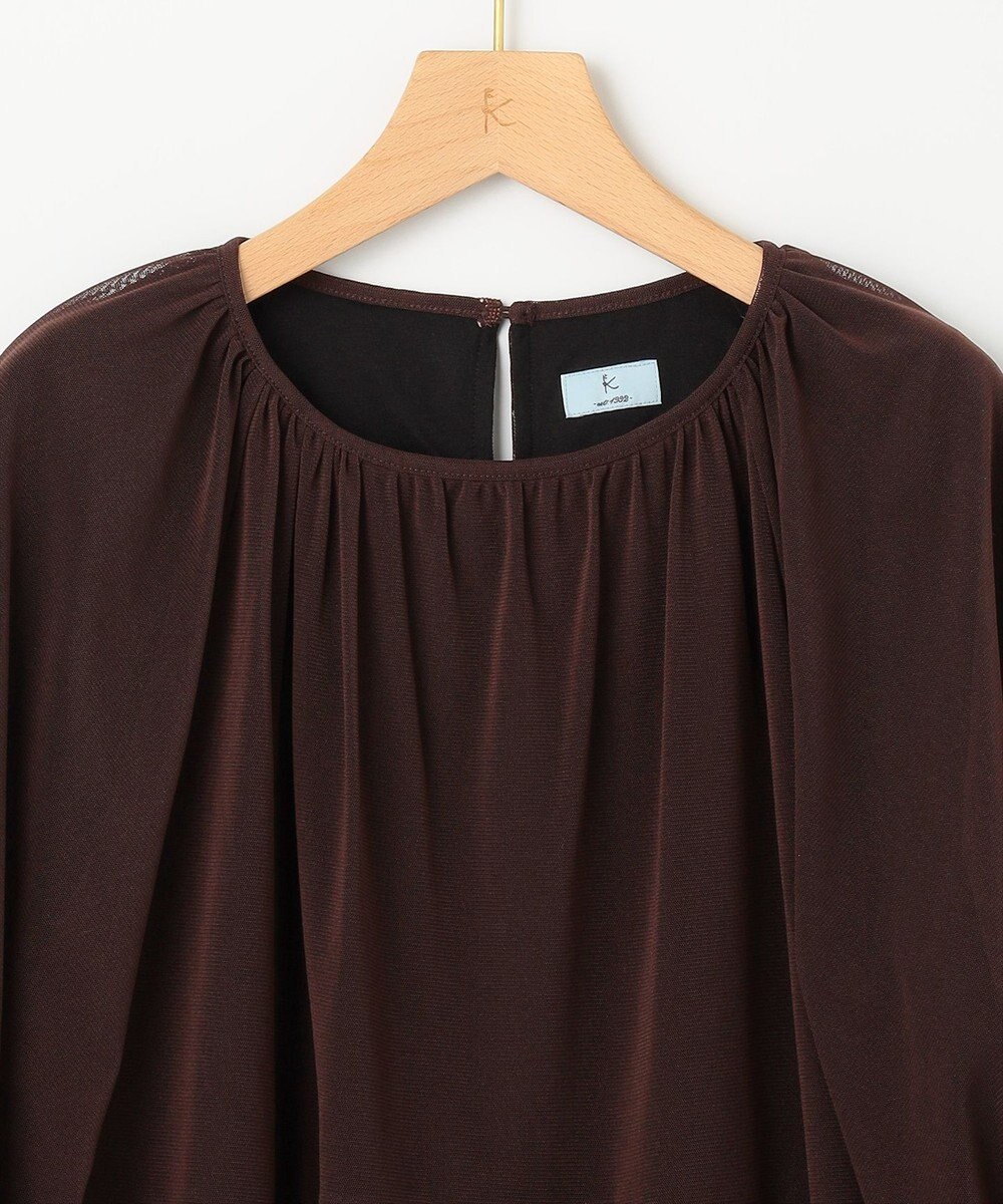 組曲 チュールティアード ブラウス 