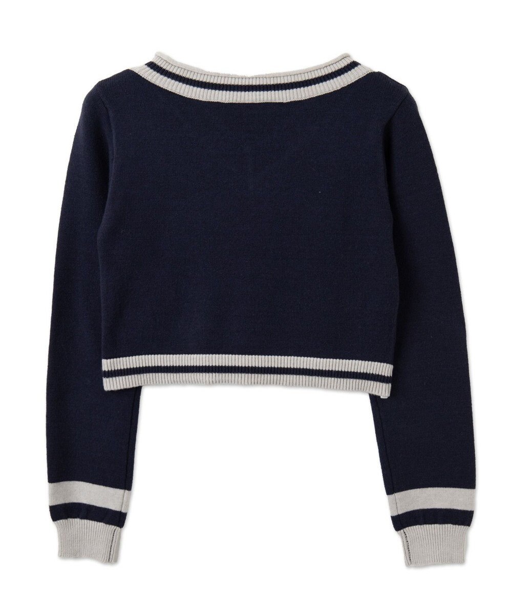 WEGO ナンバリングコンパクトニット 