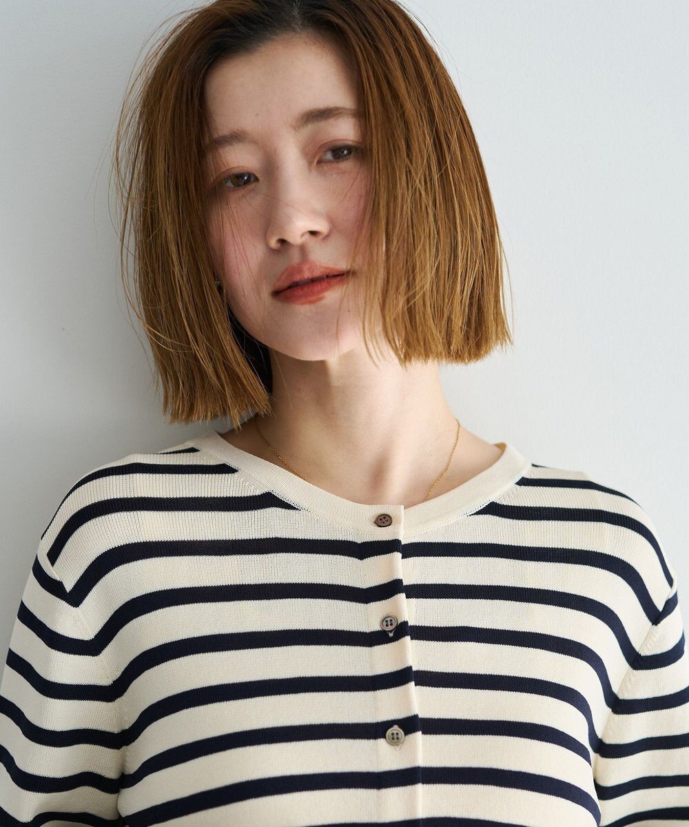 YECCA VECCA [UVカットマシンウォッシャブル]アンサンブルニット 